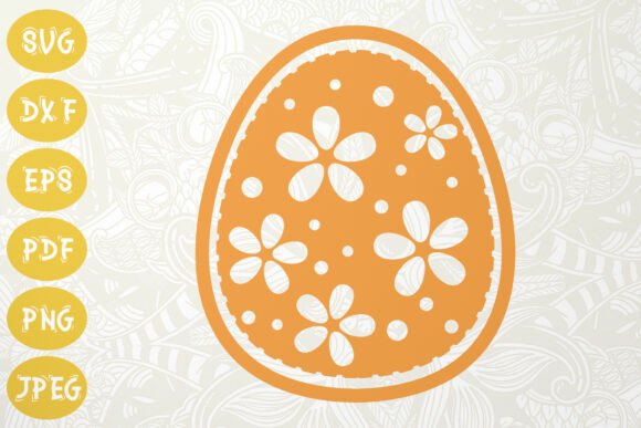 Floral Easter Egg SVG for Spring Decor Review