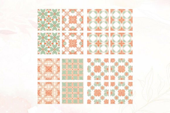 Seamless Floral Pattern Collection Graphics and Illustrations Review
